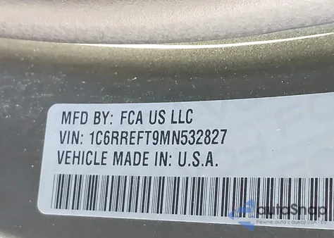 2021 Ram 1500 Lone Star 4X2 5'7 Box z USA, uszkodzony, nr VIN 1C6RREFT9MN532827